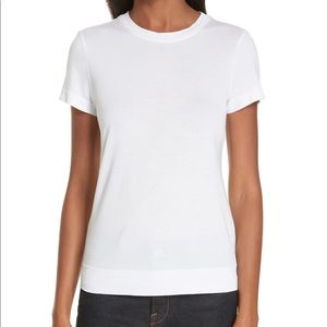 Theory Apex White Tee